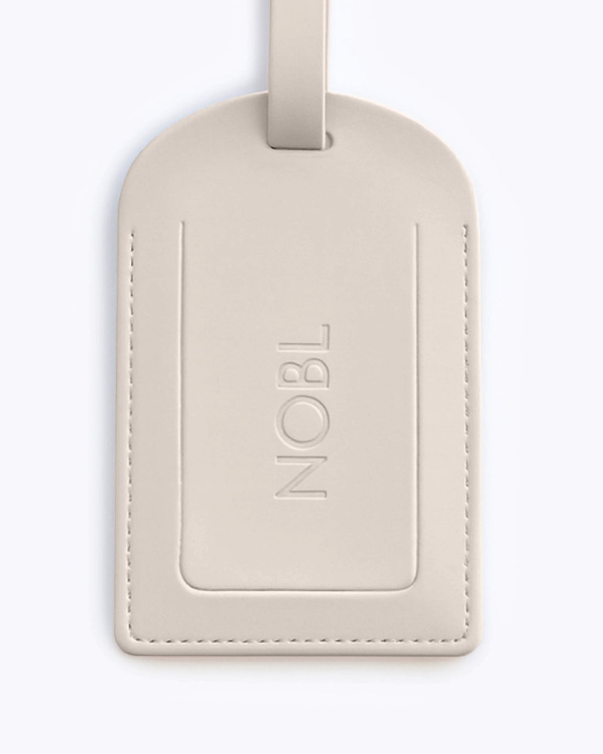 Leather Luggage Tag — Voyager Elite